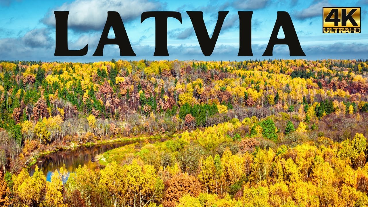 Baltic Beauty: Exploring Latvia's Natural Wonders in 4K And Stunning Details Of Riga and Latvia