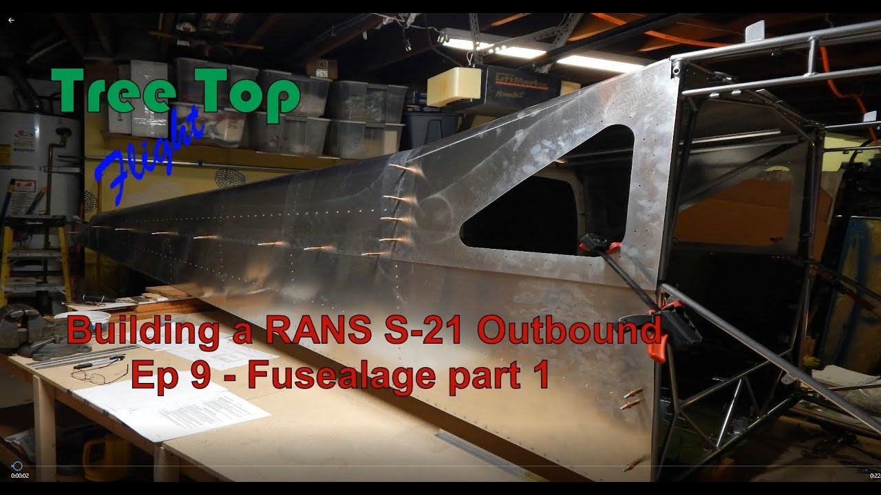 Building a RANs S21 Outbound Ep 9 - Fuselage/Tailcone1