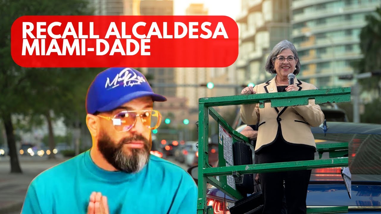 Avanza recogida de FIRMAS para Recall contra la Alcaldesa de Miami-Dade Daniella Levine Cava