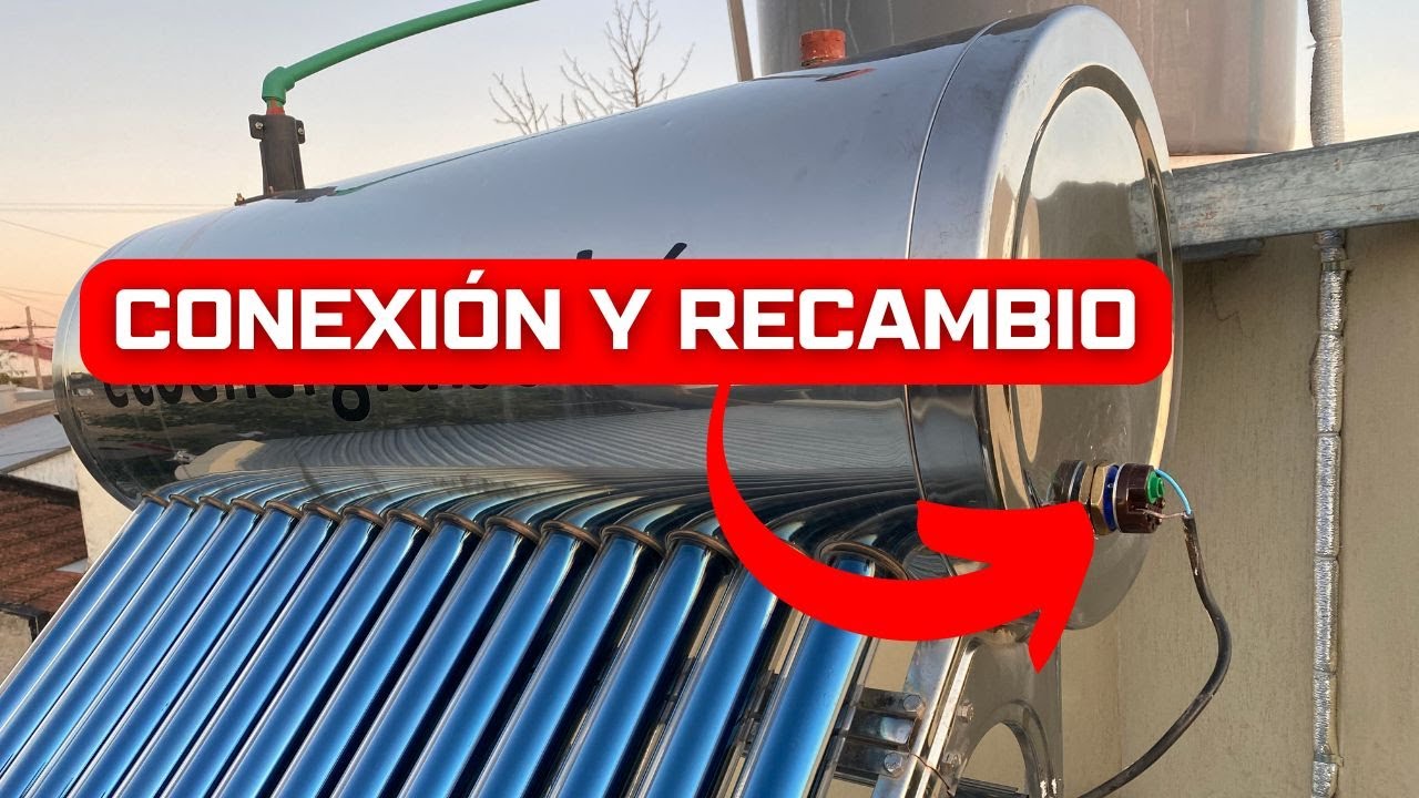 Cómo Cambiar y Conectar la Resistencia de un Termotanque Solar (Fácil y Rápido)