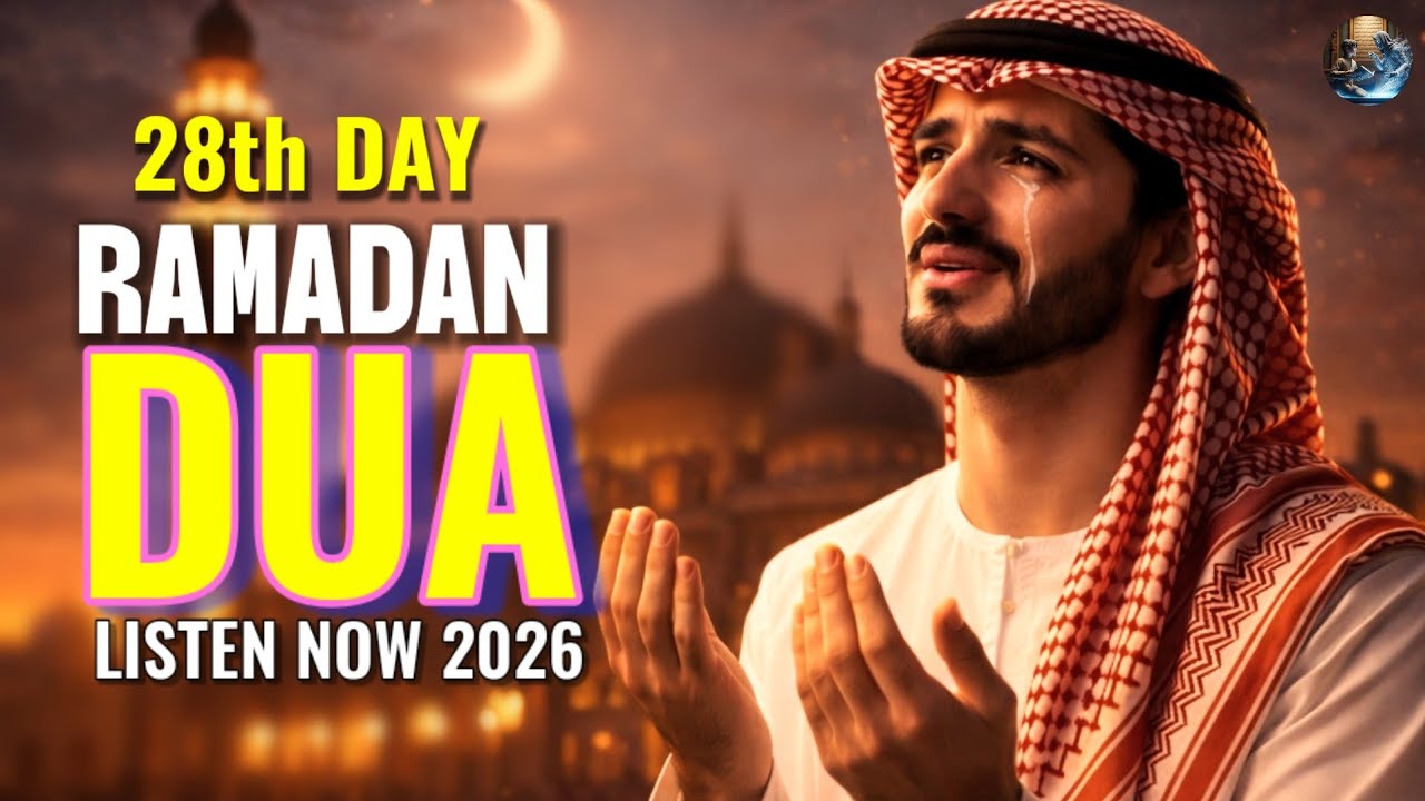 Powerful Ramadan Dua 2026 | Beautiful Recitation 28th DAY | LISTEN NOW | Sheikh Alaa Aqel