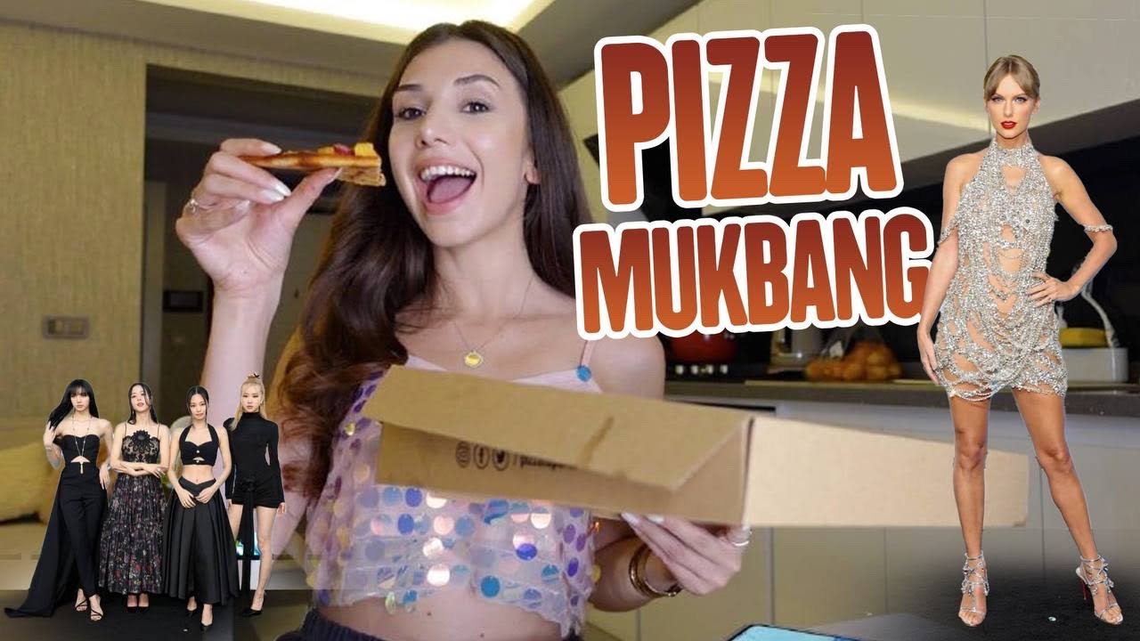 PIZZA MUKBANG EŞLİĞİNDE VMA ÖDÜLLERİ KIYAFETLERİNİ YORUMLUYORUM!