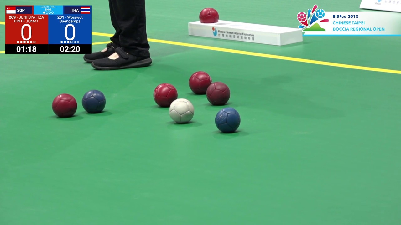 【LIVE】Bisfed 2018 Chinese Taipei BOCCIA Regional Open (11/27~12/2)  【直播】2018亞太區地板滾球公開賽 11/27~12/2
