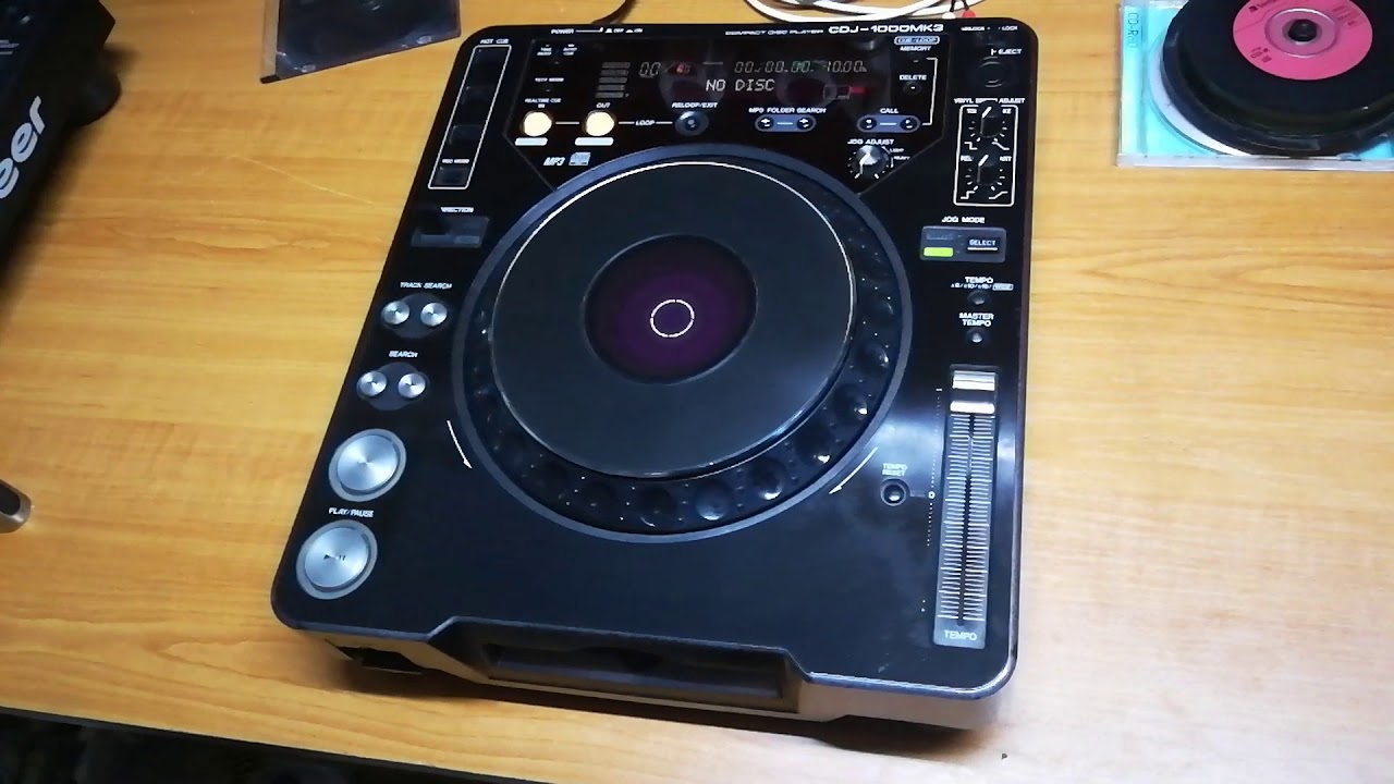 Funnyboy- Pioneer CDJ 1000 mk3 -2019, extra funkciók
