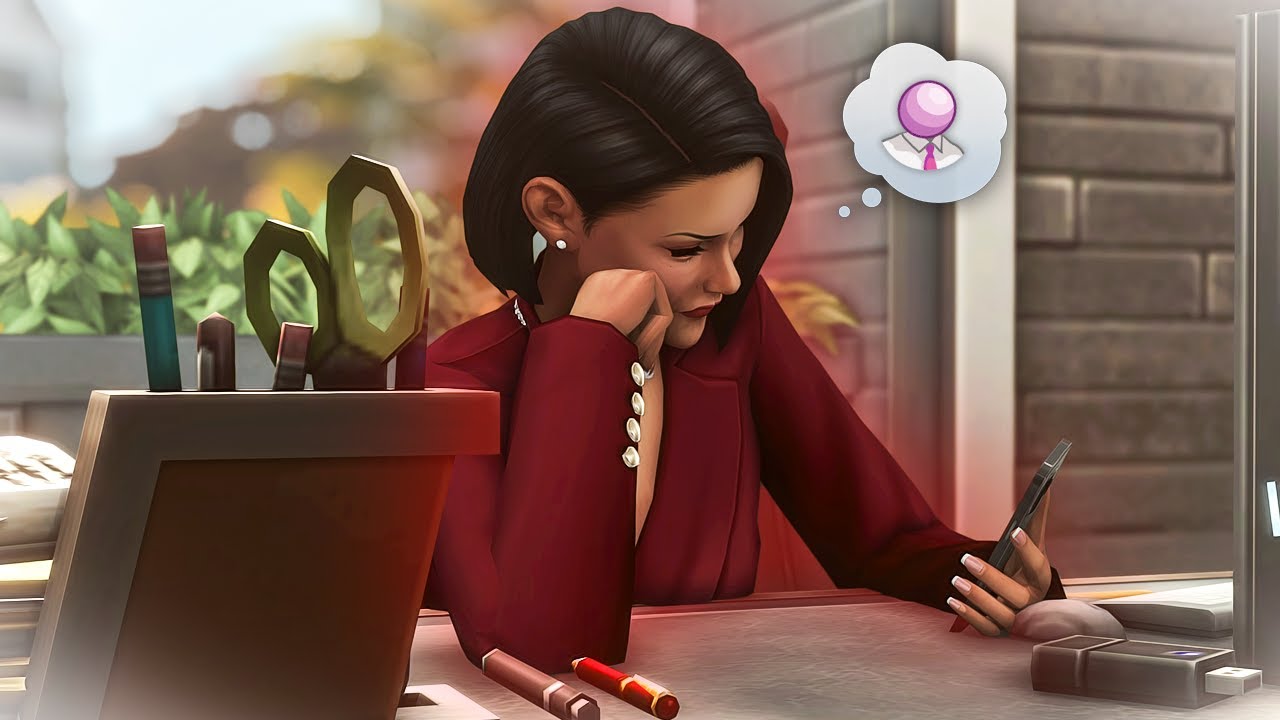 I Created a Workaholic Sim | The Sims 4