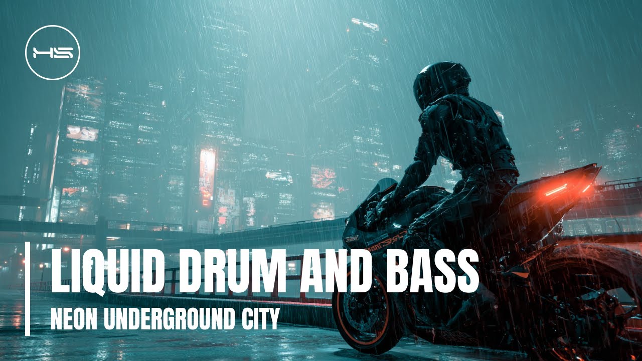 Liquid DnB / Jungle Mix | CYBERPUNK UNDERGROUND CITY