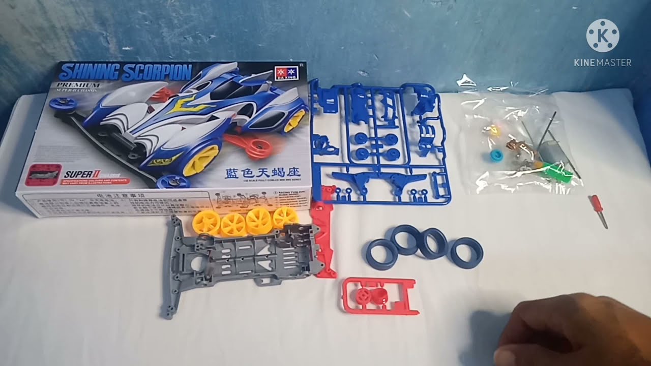 Merakit tamiya shining scorpio daxing