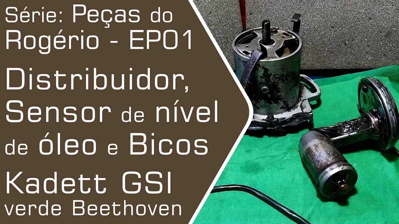 Série: Peças do Rogério, EP01, Distribuidor, Sensor de nível de óleo e Injetores  - Black Hill Auto