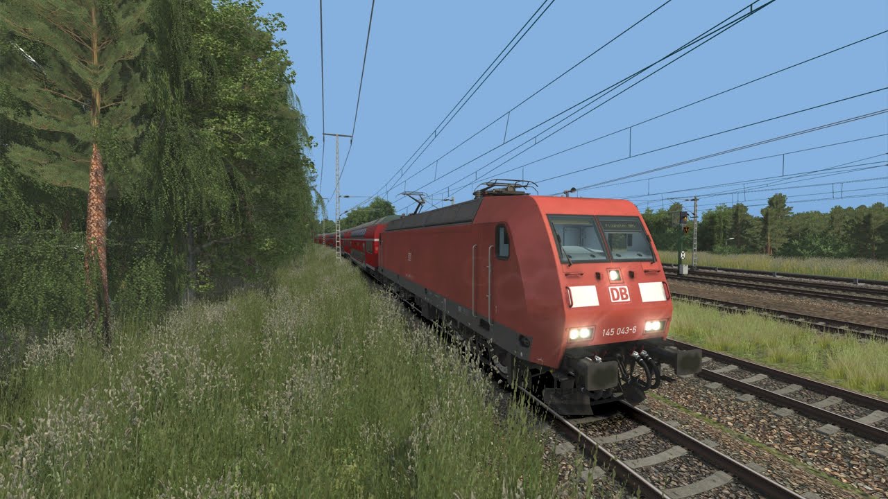 Let`s Play Train SImulator Classic Berlin JWD 2a FEX Berlin HBF nach Fluhafen(BR145 Münscher-Bremen)