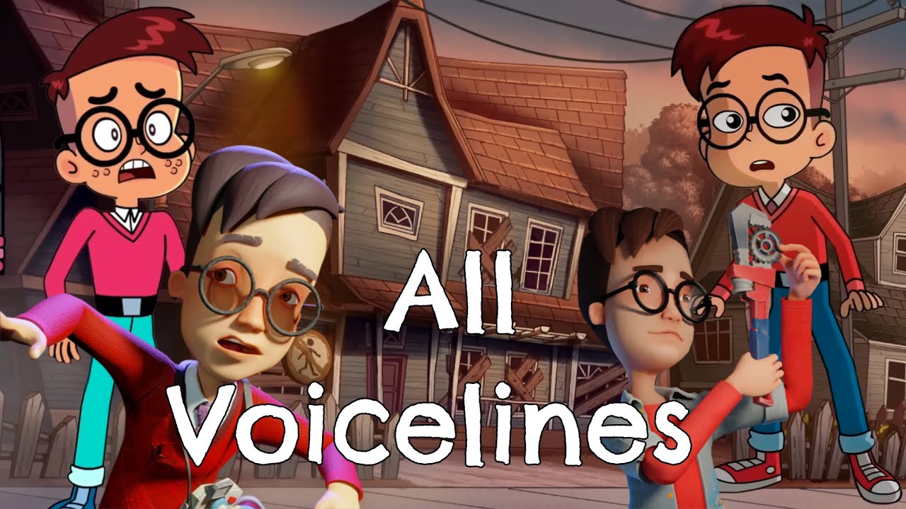 Enzo Espasito All Voicelines Hello Neighbor