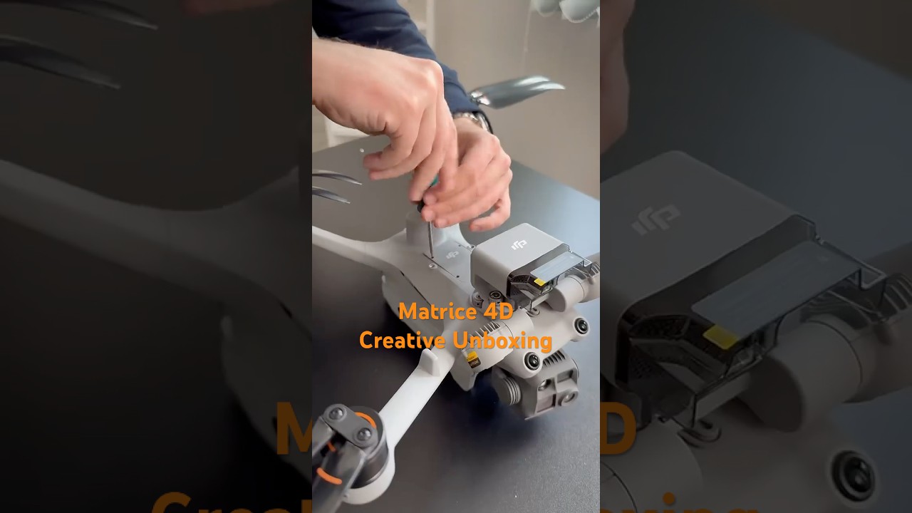 DJI Matrice 4D Unboxing with Cinematic Sound Sync 🎬 | Beat-Perfect Gear Reveal