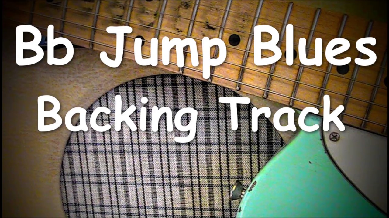 Jump Blues Backing track in Bb  - B flat medium tempo shuffle