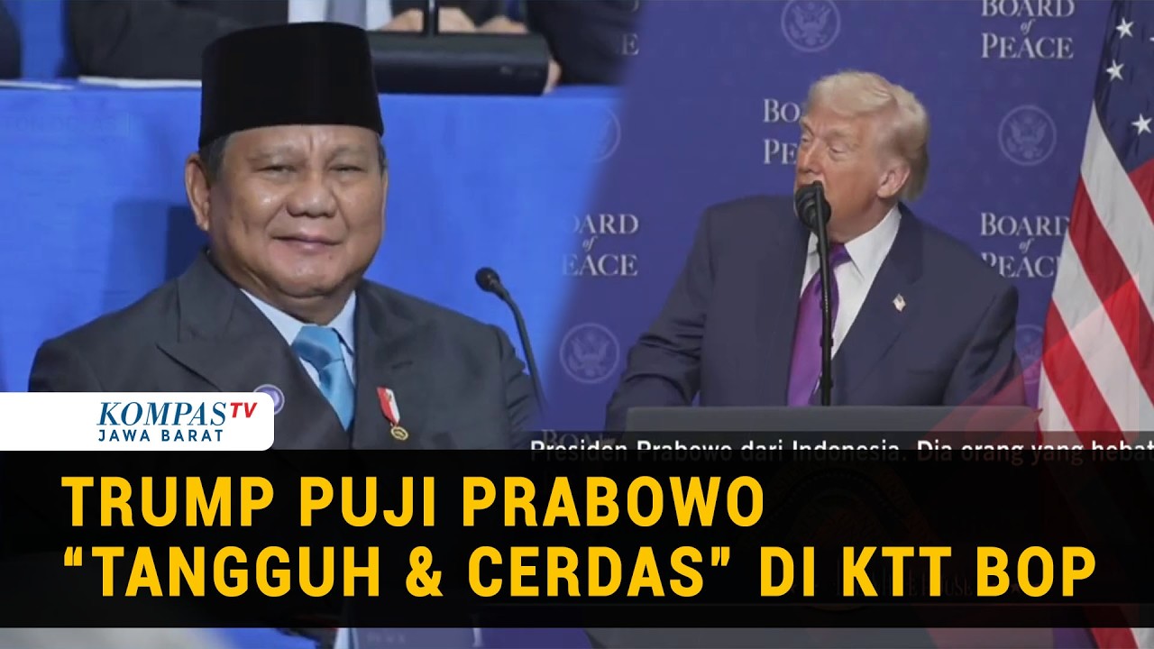Trump Puji Presiden Prabowo 'Tangguh dan Cerdas' di Hadapan Pemimpin Dunia