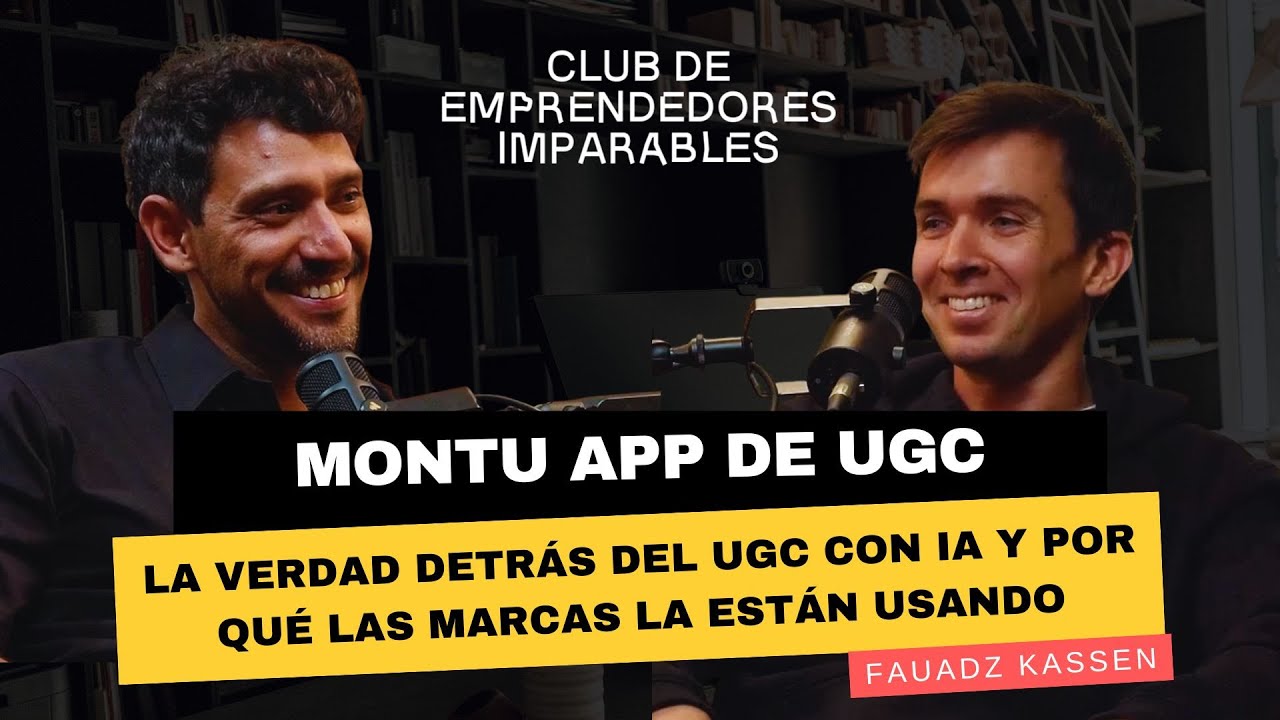 Montu La app con IA que está revolucionando el UGC en Chile #ugc #emprendedores #podcast