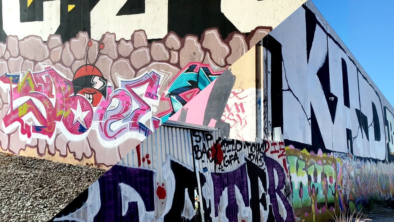 East Coast vs. West Coast Graffiti Yards