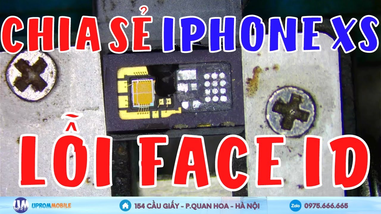 Cách sủa face id iphone xs | ZALO  0975.666.665 ✅