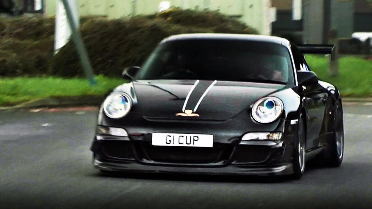 Porsche 997 Carrera Cup for the road - INSANE revs and accelerations!!