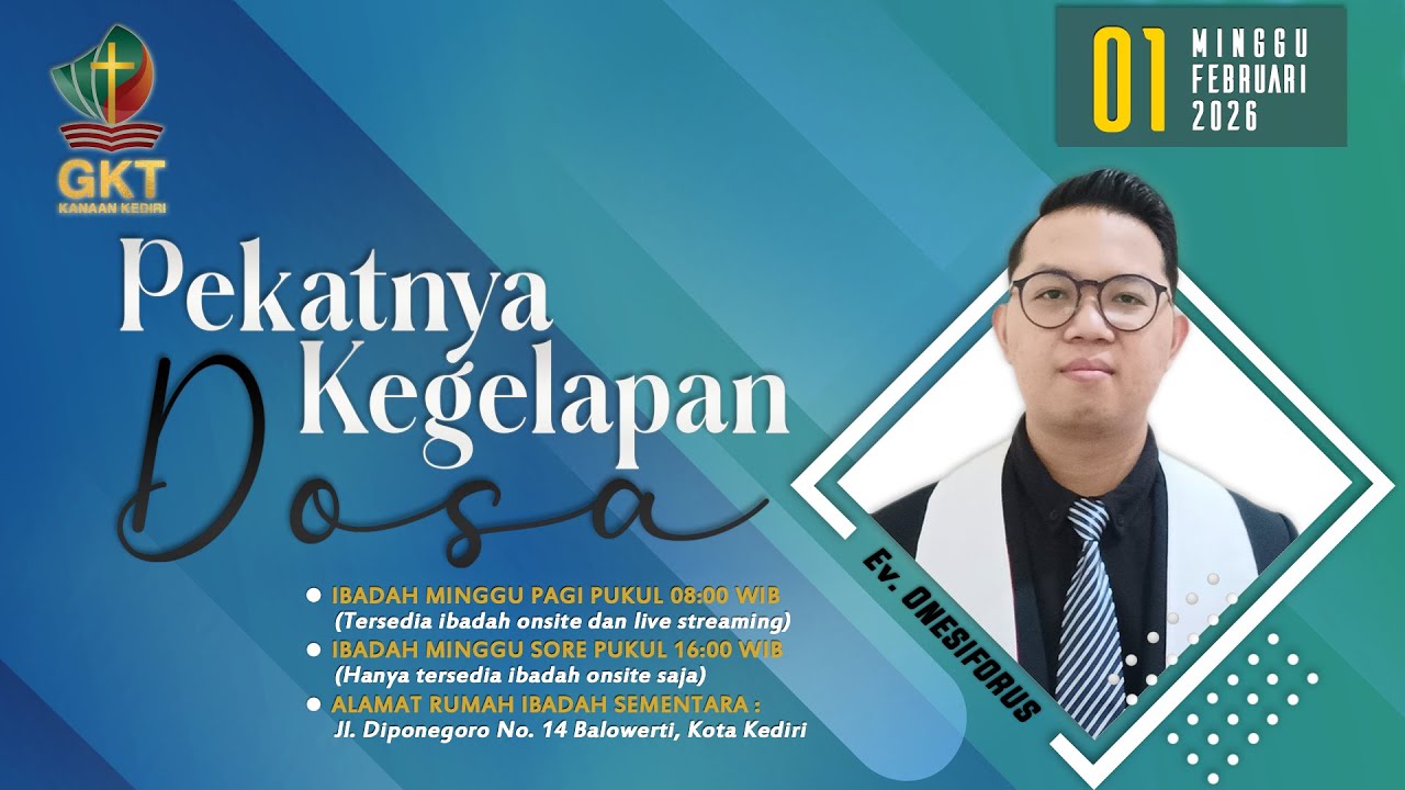 Ibadah Minggu Pagi I 01 Februari 2026 | Pukul 08:00 WIB