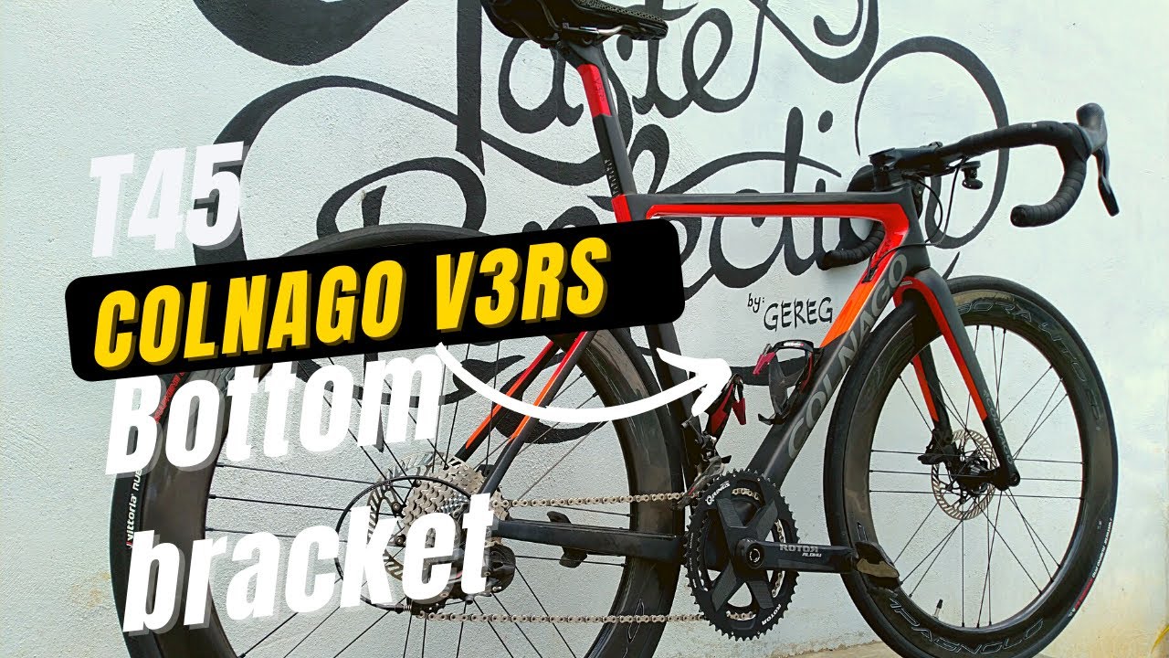 Tutorial:How to install T45 bottom bracket / Cara-cara memasang BB / Colnago V3RS CeramicSpeed T4530