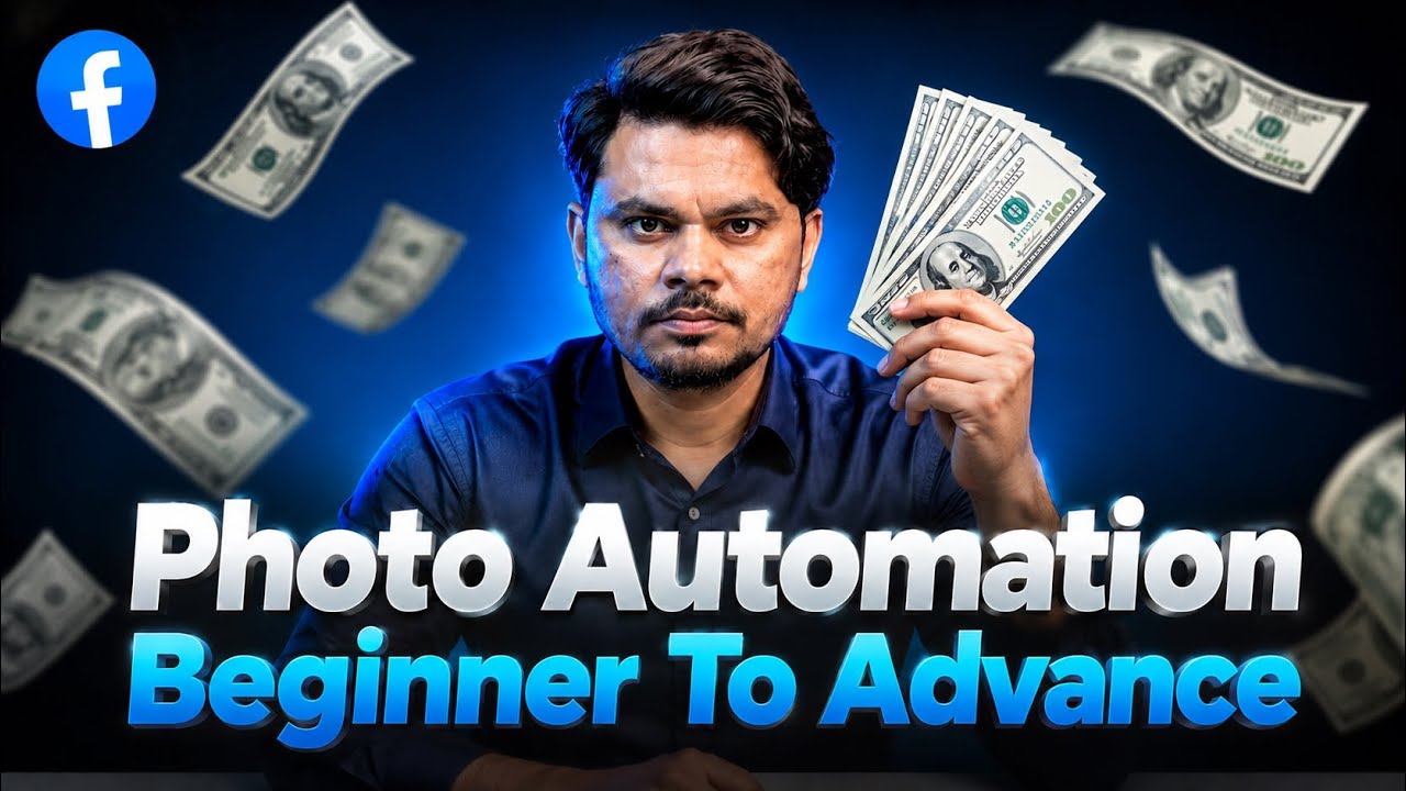 Photo Automation Full Course |Beginner to Advanced| Facebook Monetisation