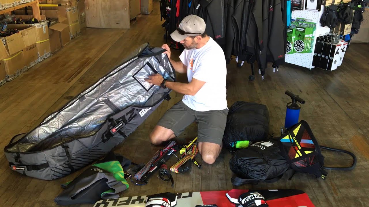 Kiteboarding:  How to Pack a Bag for Your Next Trip