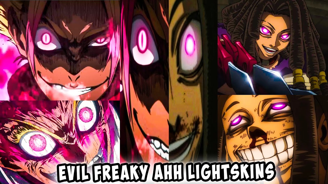 The Evil Zesty Lighskins Are Taking Over Anime