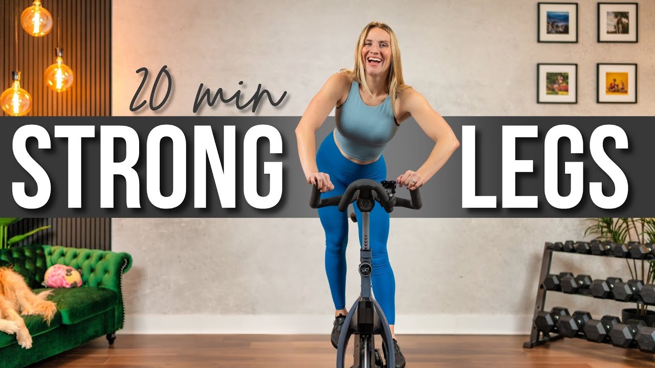 20-минутная тренировка на велотренажере STRONG LEGS