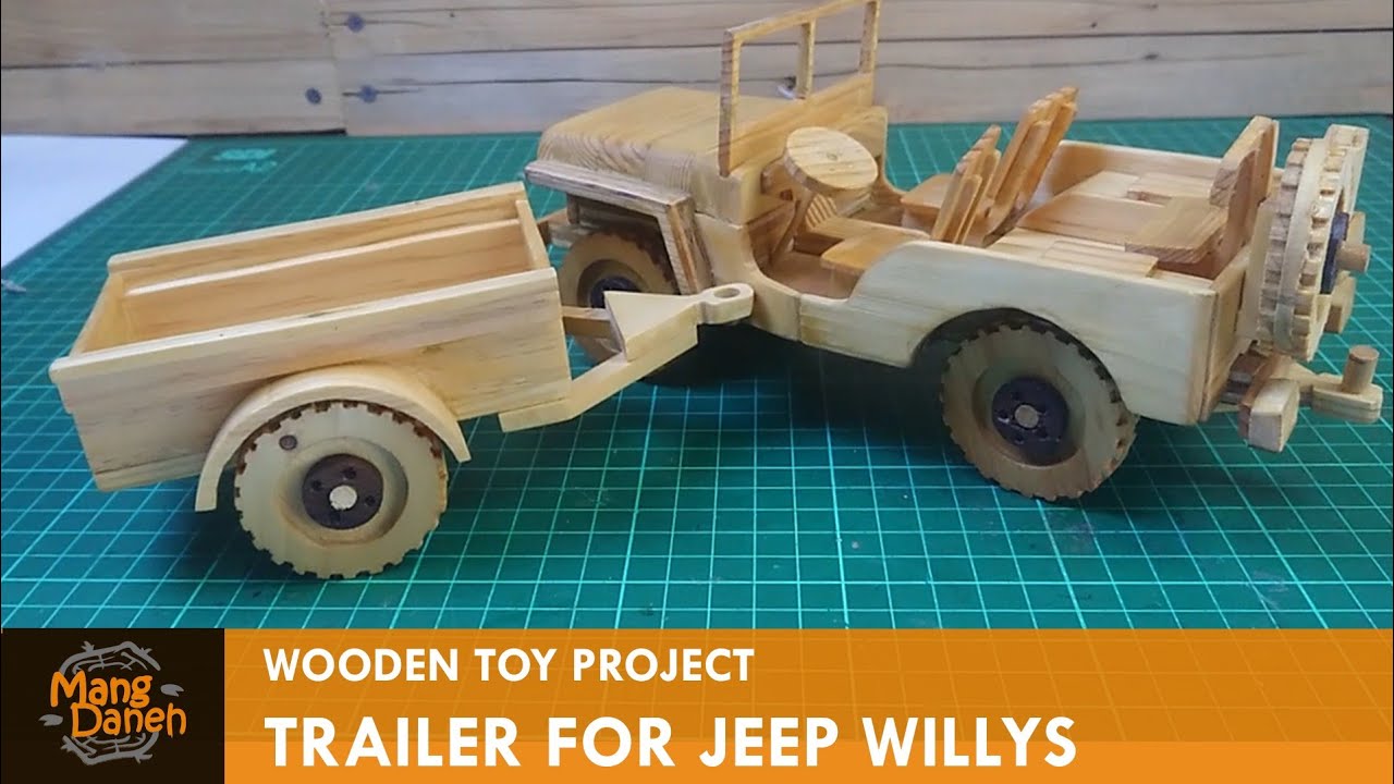 Making Trailer for Jeep Willys