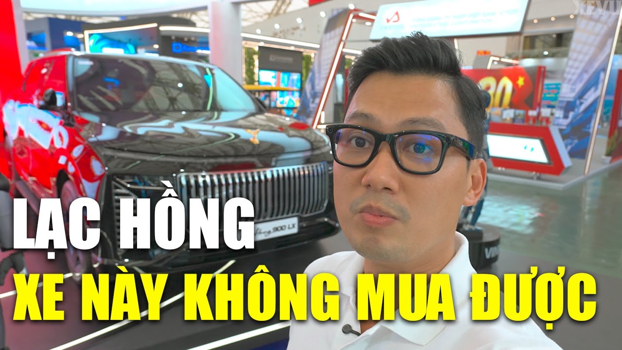 Vinfast Lạc Hồng - xe nguyên thủ quốc gia, mạ vàng đầy xe, dùng gỗ siêu hiếm, nhưng không mua được