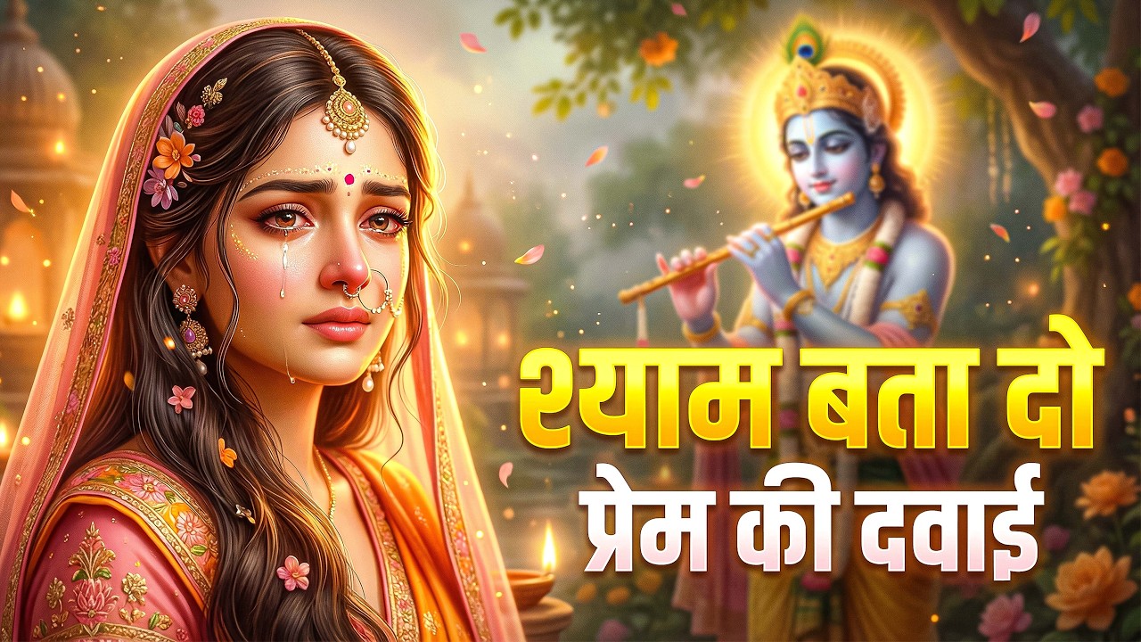 श्याम बता दो खुश रहने की दवाई | Shyam Bata Do Khush Rahne Ki Dawai | Radha Krishna Sad Bhajan New