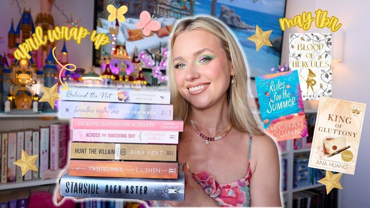 Итоги чтения за апрель + список книг для прочтения на май 🌸📚✨