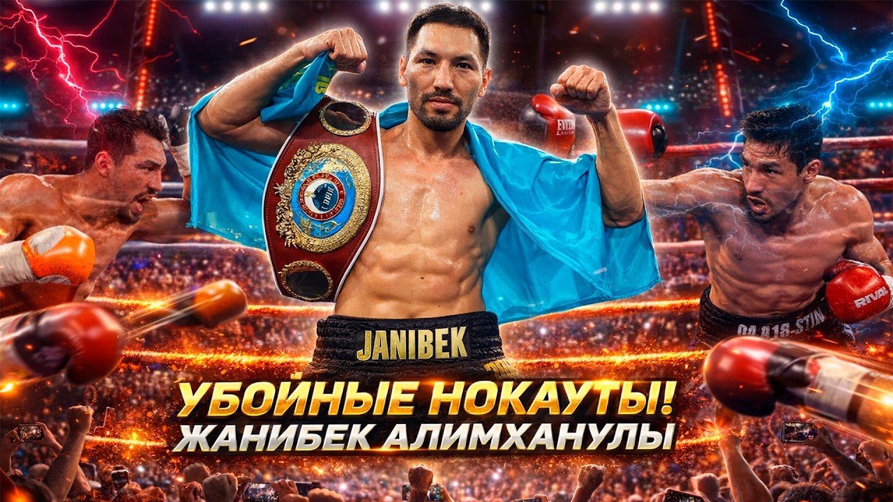 УБОЙНЫЕ НОКАУТЫ - Жанибек Алимханулы