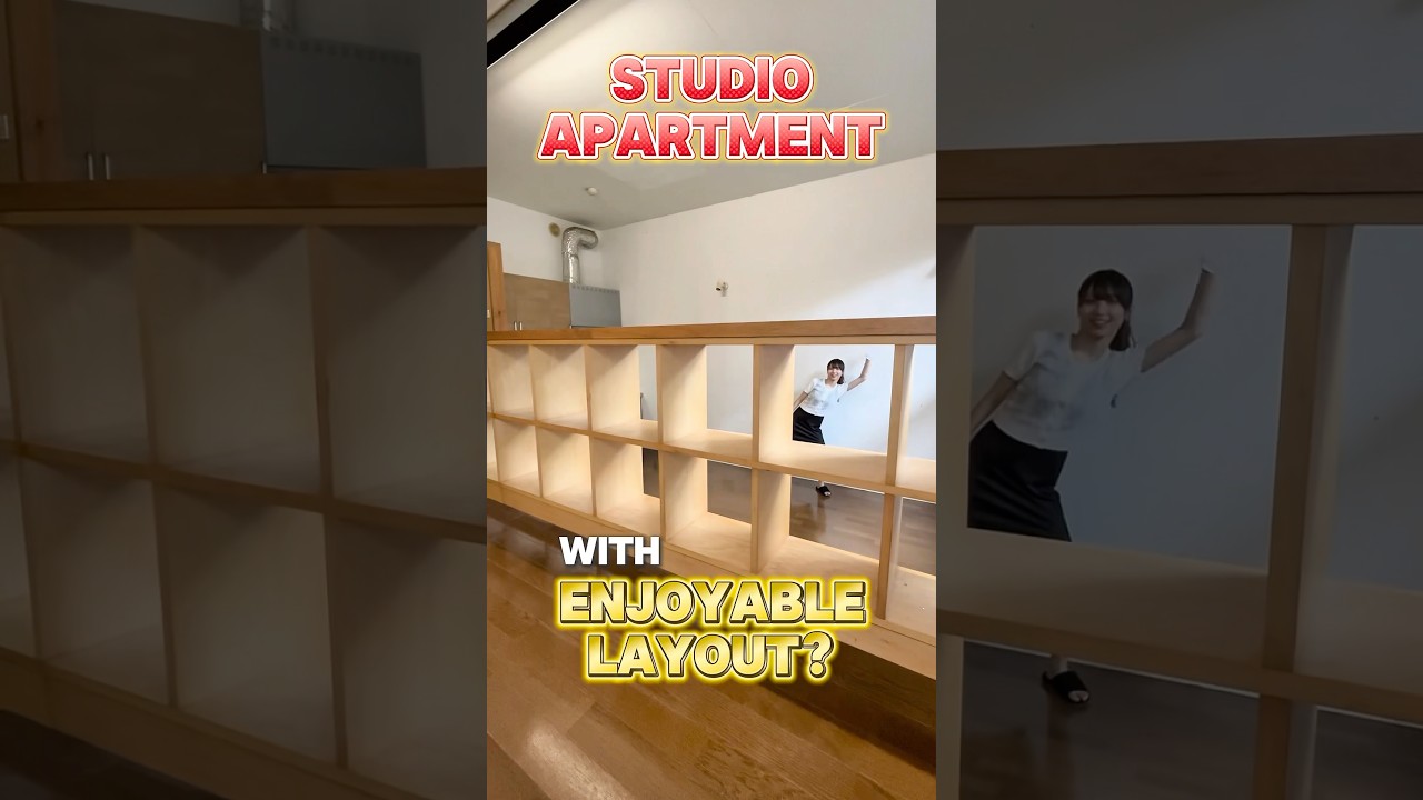 [Surprise!] You've never seen anything like it before! Introducing a fully equipped studio apartment