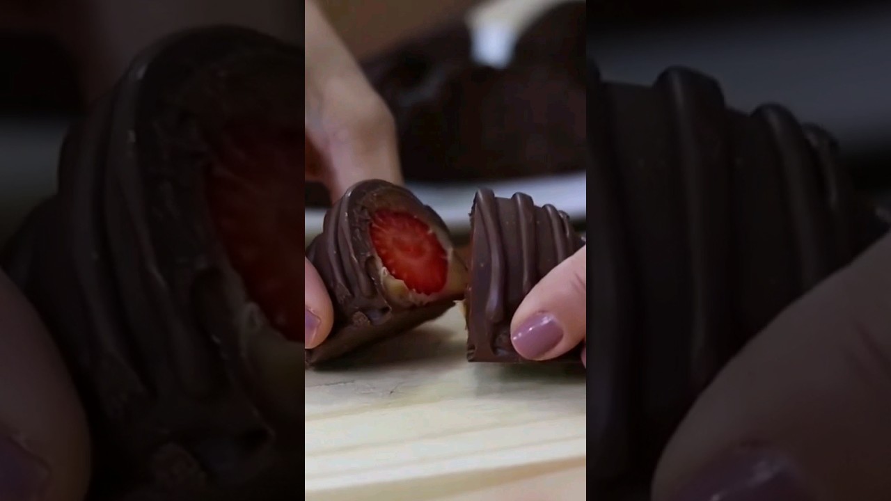 Bombom de morango 🍓