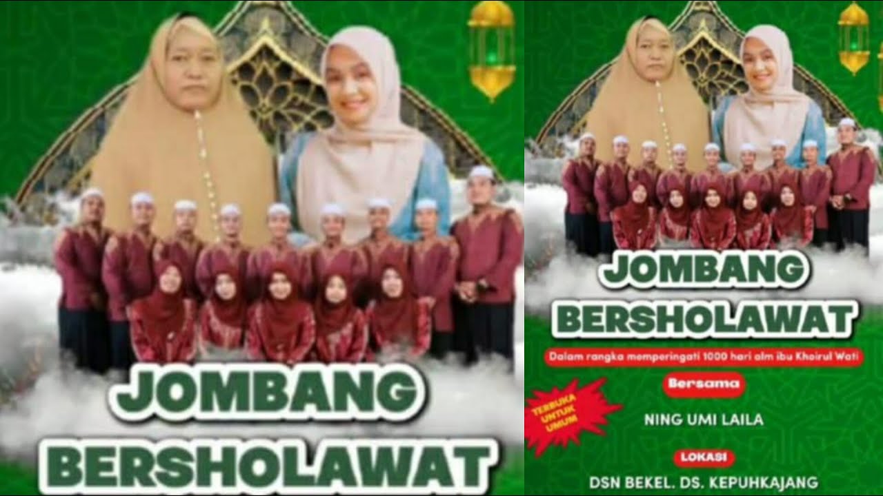 LIVE NING UMI LAILA ‼️JOMBANG BERSHOLAWAT di Dsn Bekel, ds Kepuhkajang, Perak - Jombang