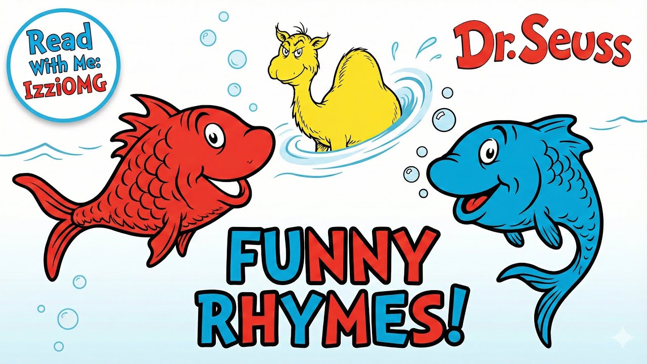 One Fish Two Fish by Dr. Seuss | Fun Rhyming Read-Aloud Book for Kids