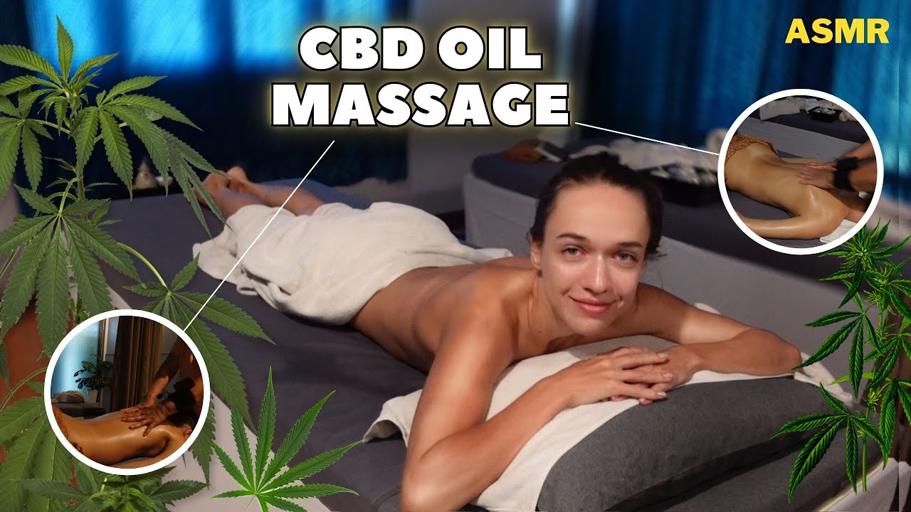 #АСМР CBD-массаж с маслом Конопли | Максимальное Расслабление