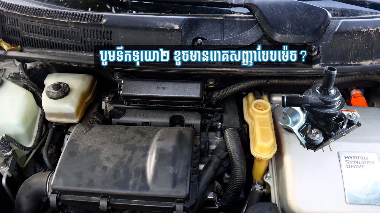 ការឆែកនិងរោគសញ្ញារបស់បូមទឹកទុយោ២ សម្រាប់ព្រូសជំនាន់ទី២​ | Inverter Pump Symptoms