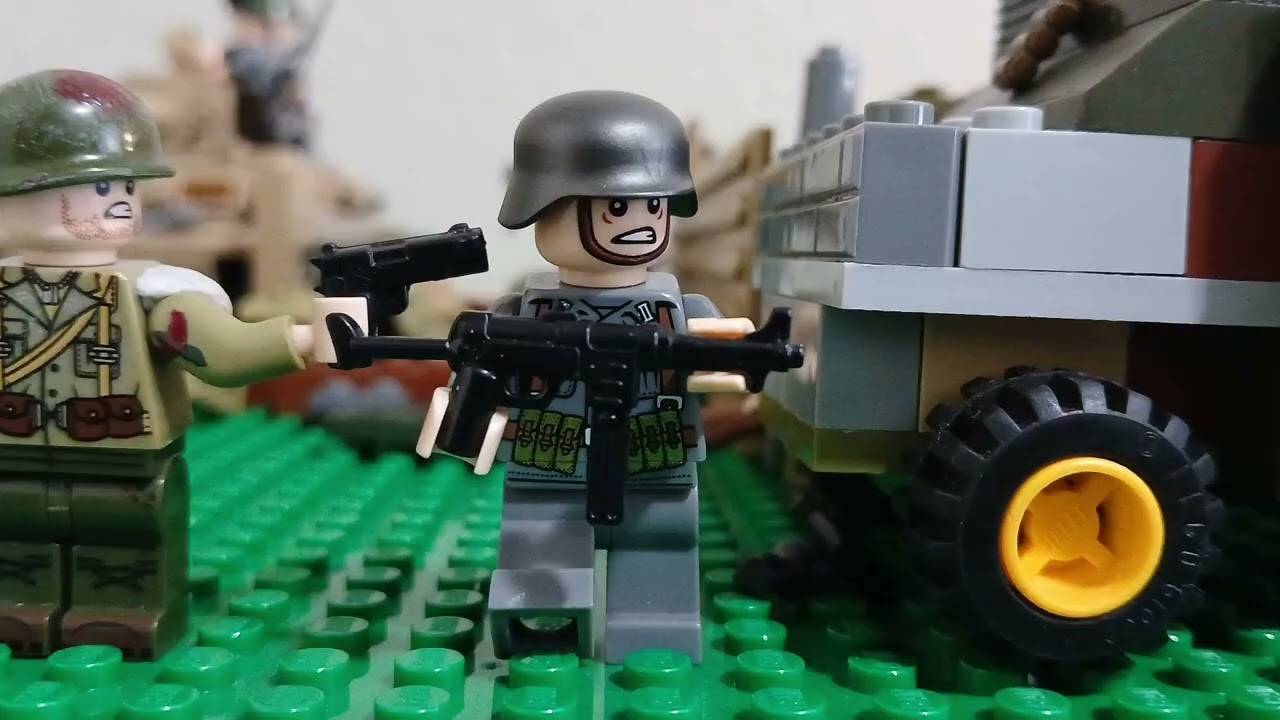 The rally point (court Marshall scene) a lego ww2 stop motion