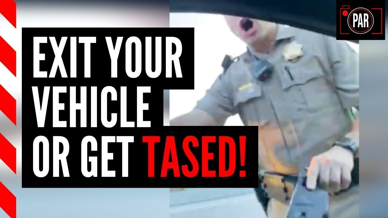 Cops tried to tase him during a routine traffic stop, but a video turned the tables