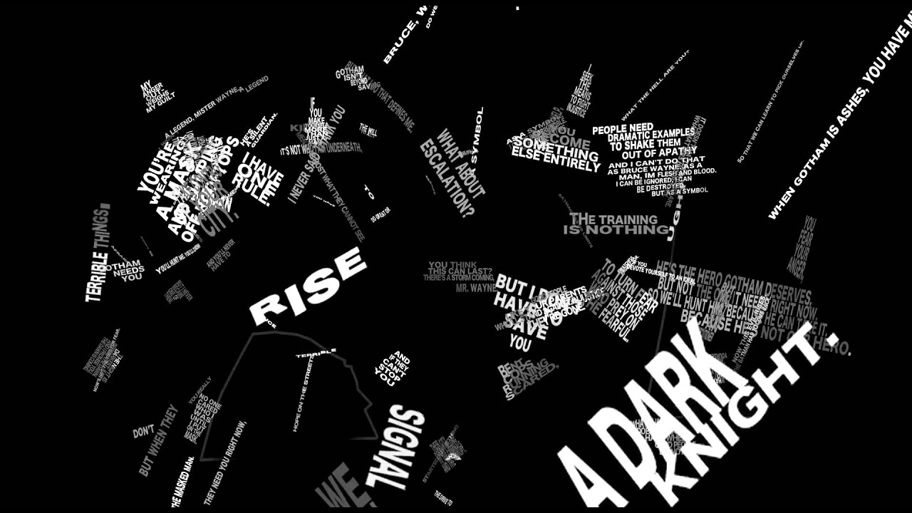 The Dark Knight Rises quotes - Motion Poster