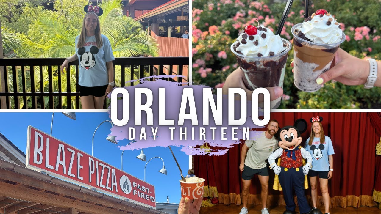 Magic Kingdom, Blaze Pizza 🍕 Disney Springs & Target Shopping 🛍️ | Walt Disney World Day 13 