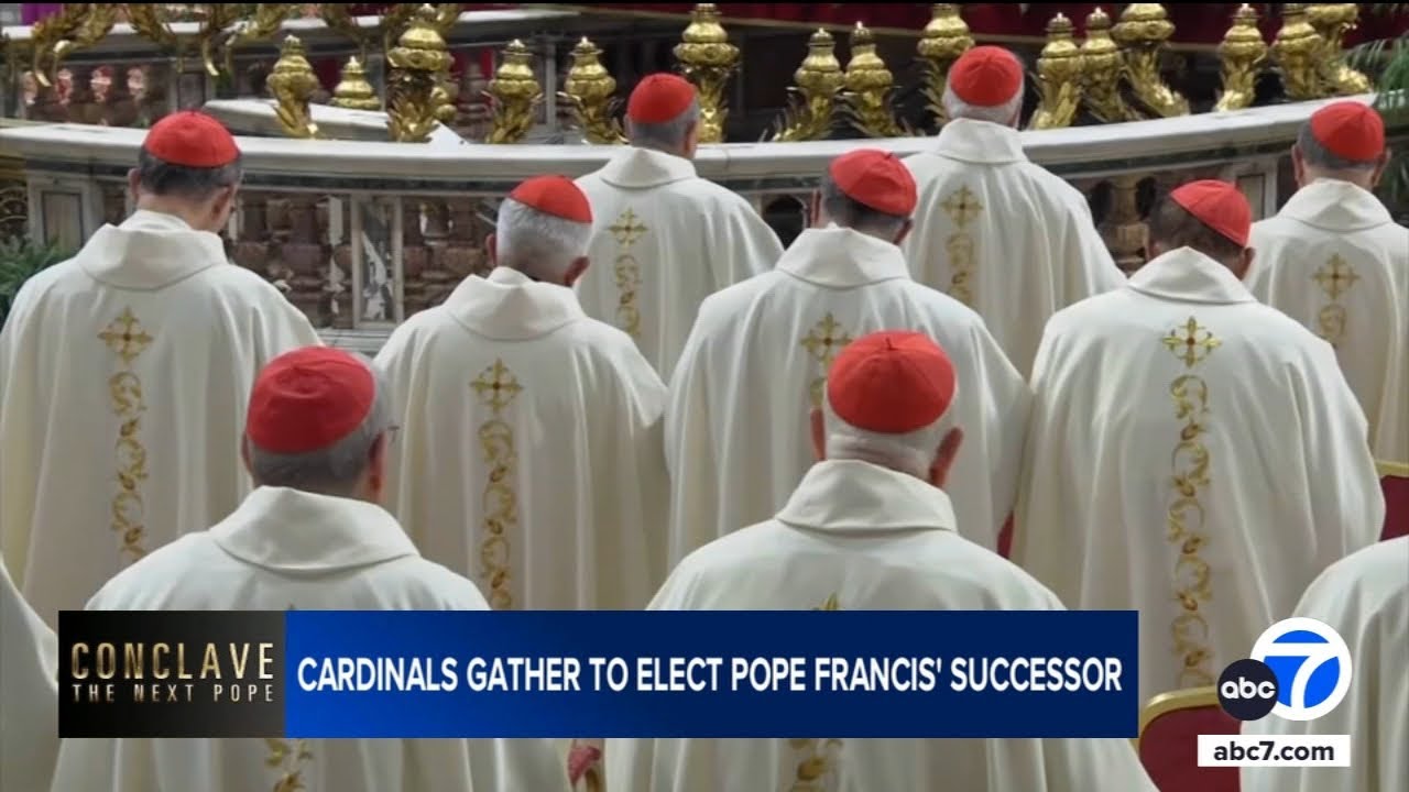 Cardinals gather to elect new pope. Here's how the conclave process works