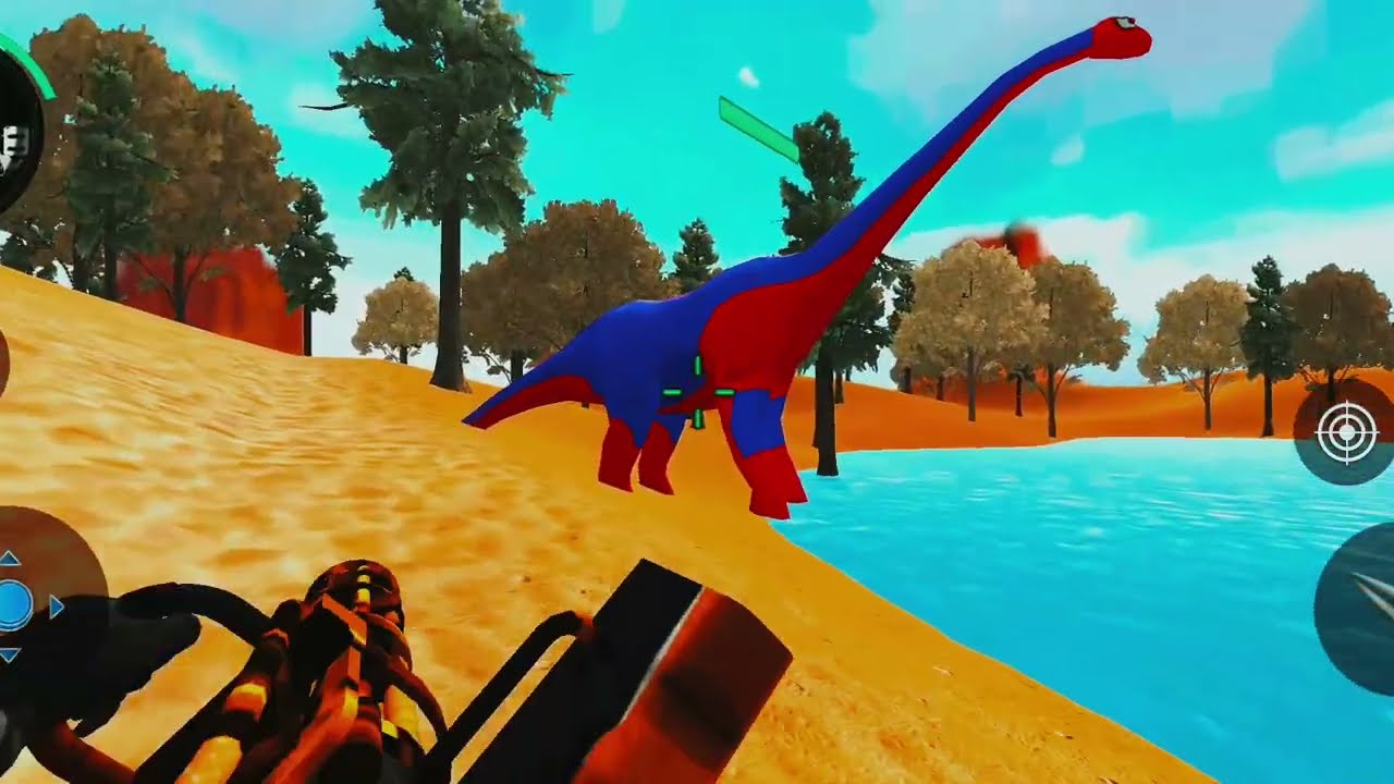 DINOSAUR HUNT- 2025 Walkthrough Gameplay New Gameplay THE END  (New Dinosaur Games Android)