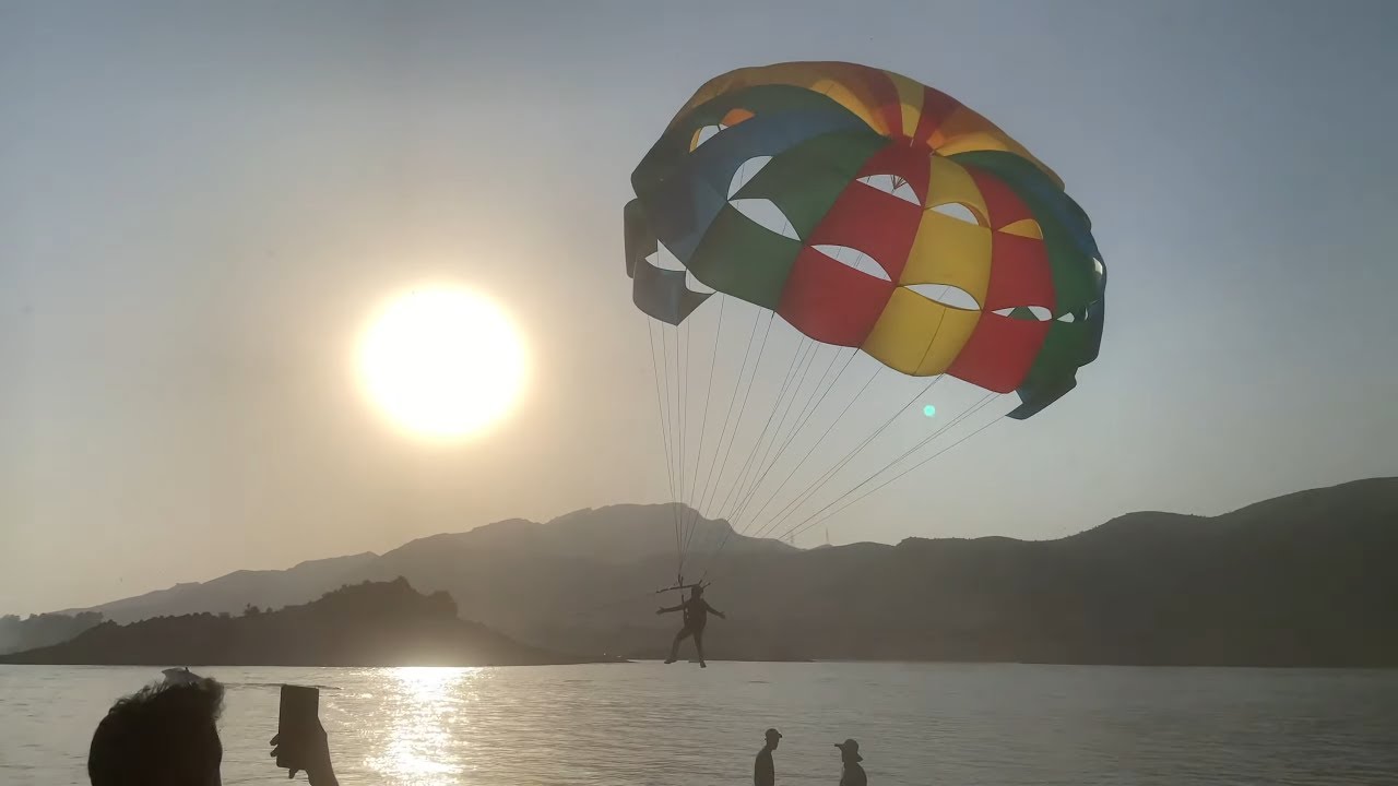 Parasailing at Khanpur Dam 2021 | Jet Ski Khanpur Dam | Tabish Bin Tahir