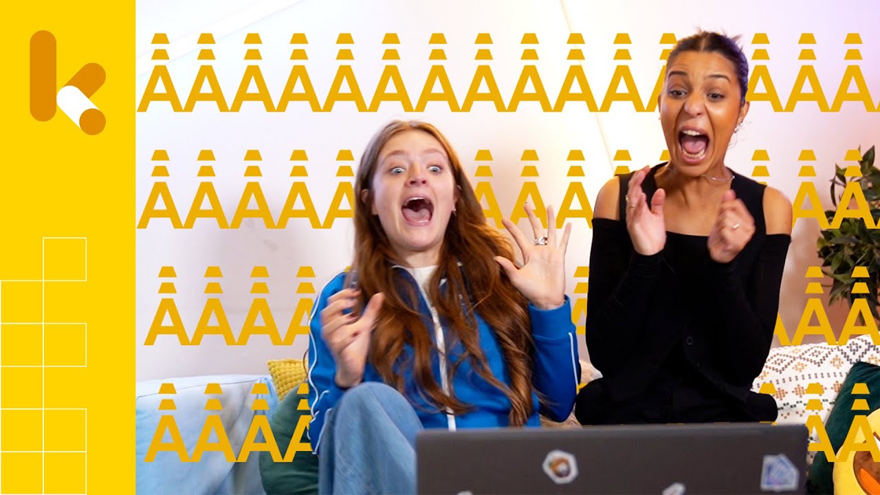 JUMP SCARE! Wie schrikt het minst, Nona of Sarah?