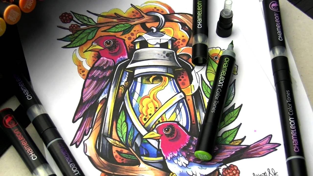 Chameleon漸變色marker 52支裝