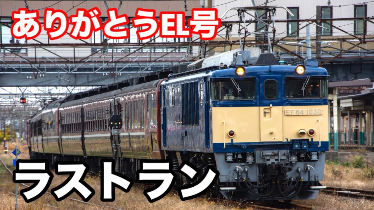 ありがとうEL号  JR東日本最後の電気機関車の活躍(2025.11/24)