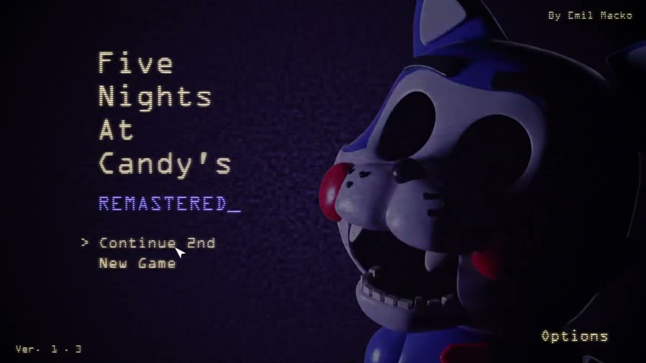 Five Nights at candy's--gameplay--