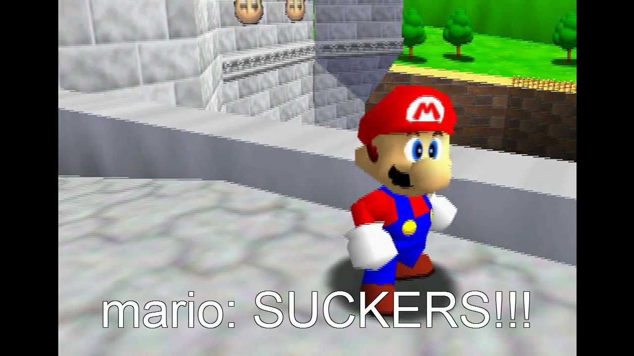 super mario 64 bloopers:The mushroom mafia